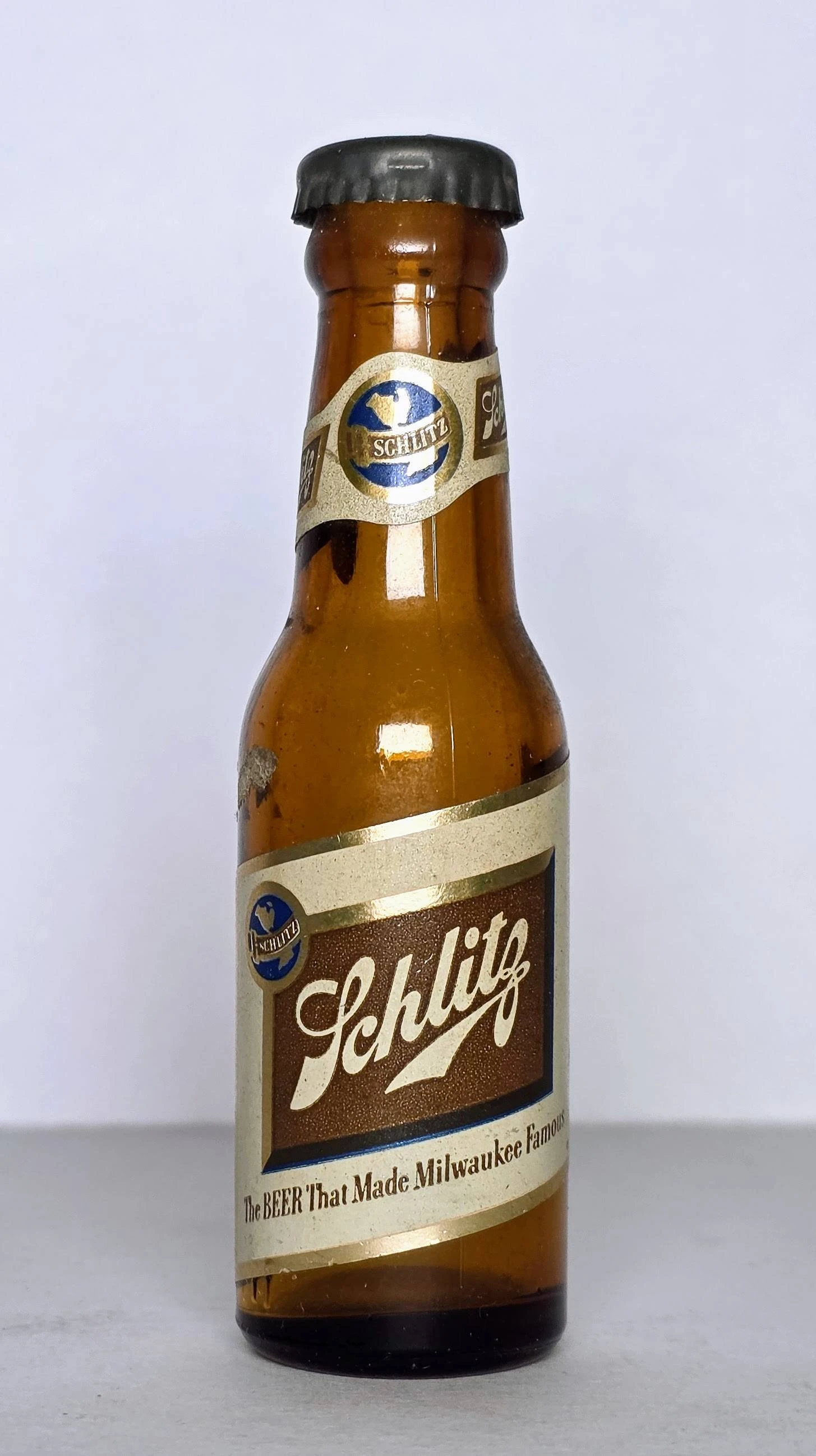 Vintage Schlitz Beer Bottle Salt Shaker